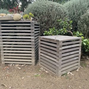Timber Cube Table 600mm x600mm
